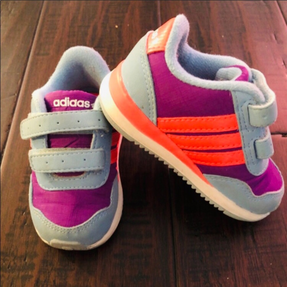 Adidas NEO Size 4 Baby Girl Shoes